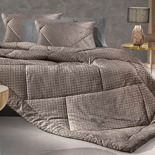 Κουβερτοπάπλωμα Υπέρδιπλο Guy Laroche Profile Cocoa 260x240