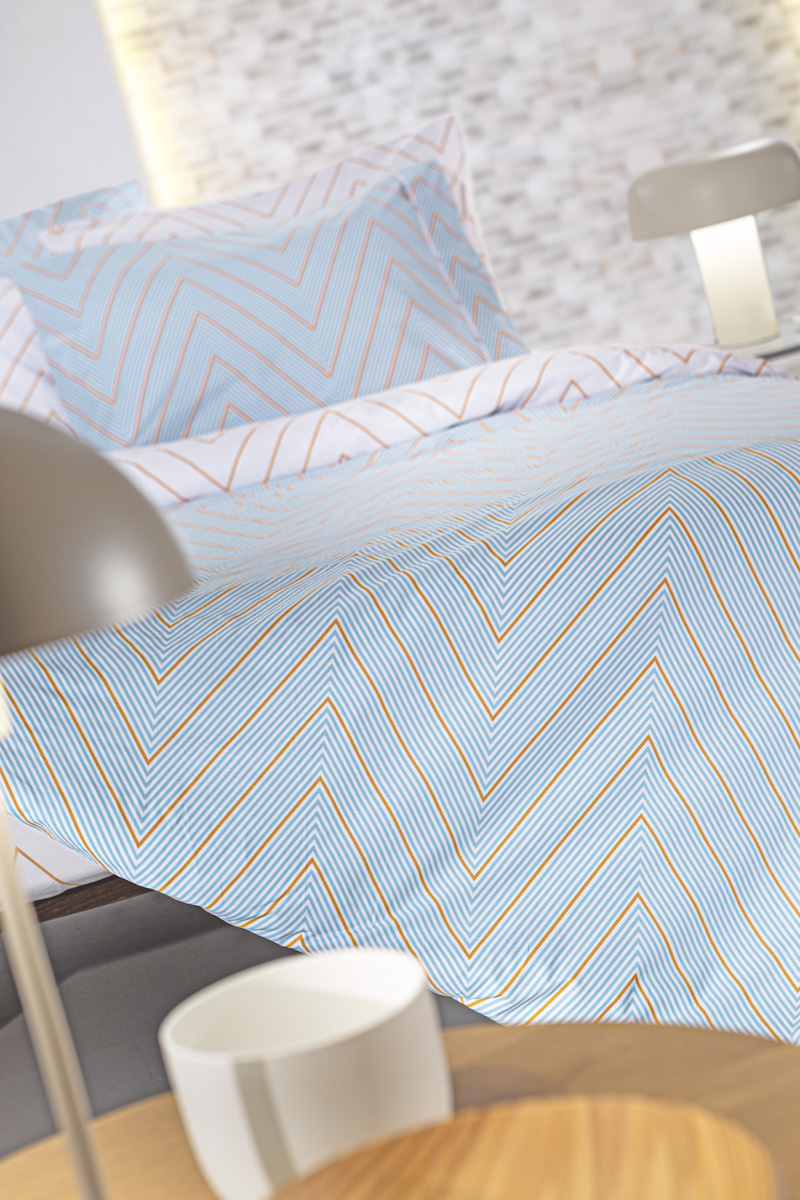 Σεντόνια Υπέρδιπλα Guy Laroche (Σετ) με λάστιχο Canyon Sky 170X200+32