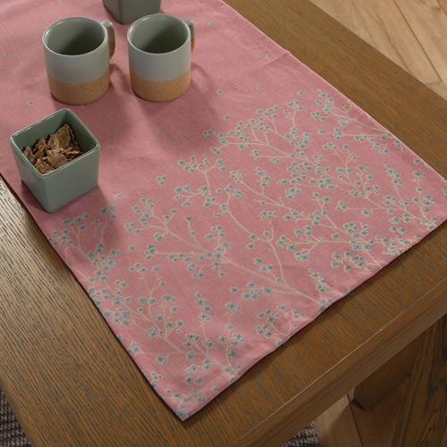 Runner Nef-Nef Homeware Floriva 45X140 Coral
