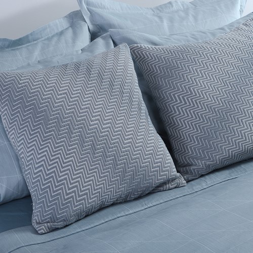 Διακοσμητική Μαξιλαροθήκη Nef-Nef Homeware Chevie 50x50 Blue