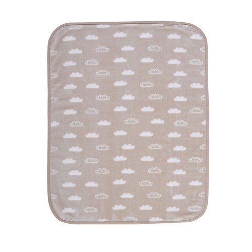 Bρεφική Κουβέρτα Κούνιας Nef-Nef Clouds 100X140 Beige