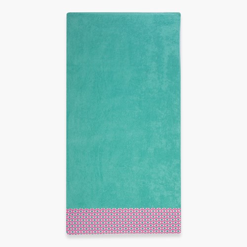 Πετσέτα Θαλάσσης Nef-Nef Homeware Option Digital 90X170 Aqua