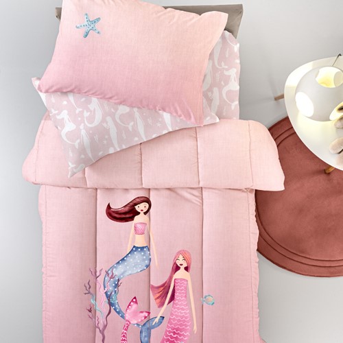 Παιδικό Κουβερλί Guy Laroche Merida Pink 160Χ230 Suede