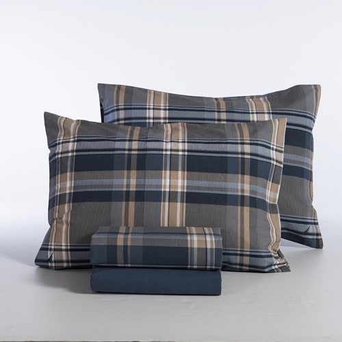 Σεντόνια Διπλά Nef-Nef Homeware (Σετ) Nautica Nau Surface Denim 200Χ270