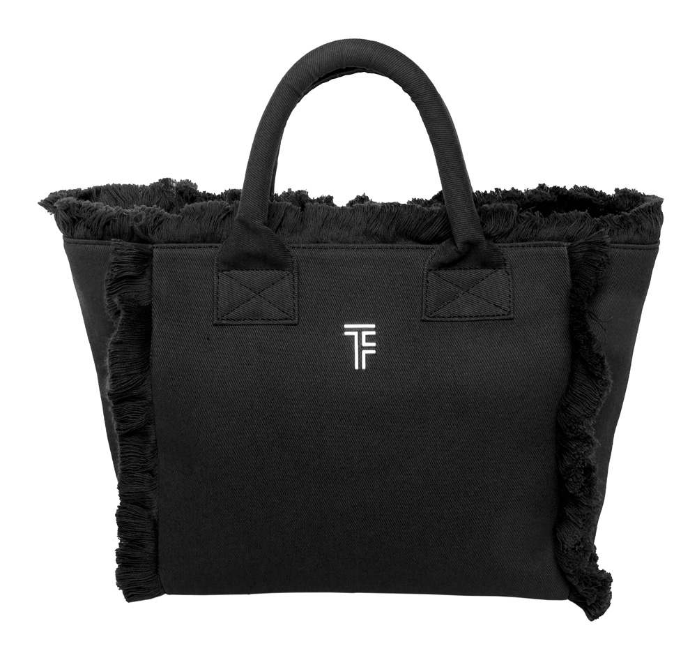 Tσάντα Xειρός Feel and Touch Caribbean Black
