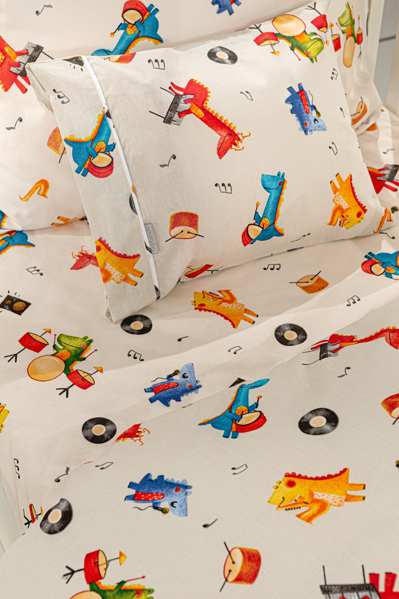 Βρεφικά Σεντόνια Guy Laroche Band Natural 115X170