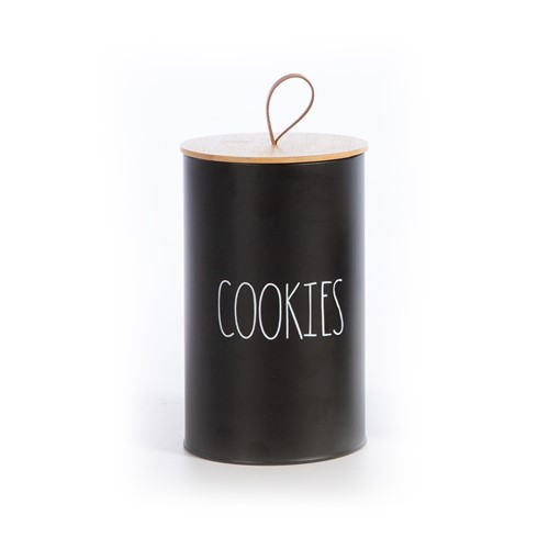 Δοχείο Για Μπισκότα Nef-Nef Homeware Cookies 12Χ12Χ20 Black