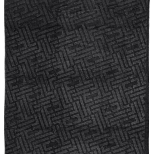 Πετσέτα Θαλάσσης Feel and Touch Icon Black 90X170