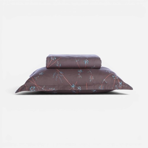 Υπέρδιπλη ΠαπλωματοθήκηNef-Nef Homeware (Σετ) Βαμβακοσατέν Elements Desirous 240x230 Deep Taupe