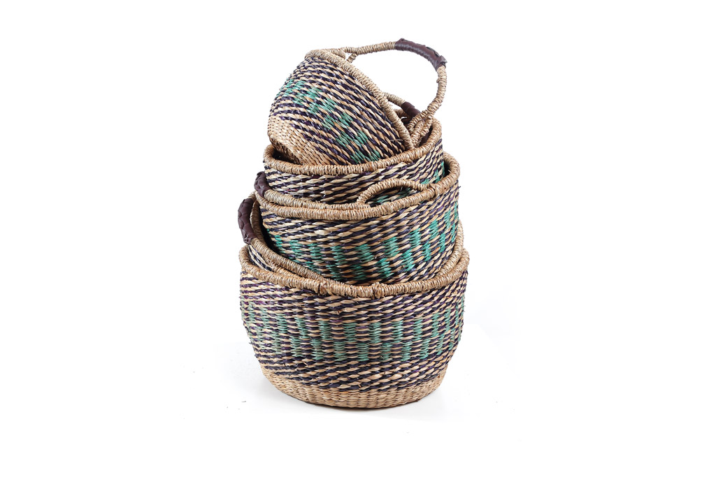 Σετ 5 Καλάθια Frost (40x40x22)+(35x35x20)+(30x30x18)+(25x25x16)+(20x20x14) Soulworks 