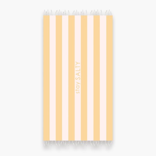 Πετσέτα Θαλάσσης Nef-Nef Homeware Smooth 90X170 Yellow