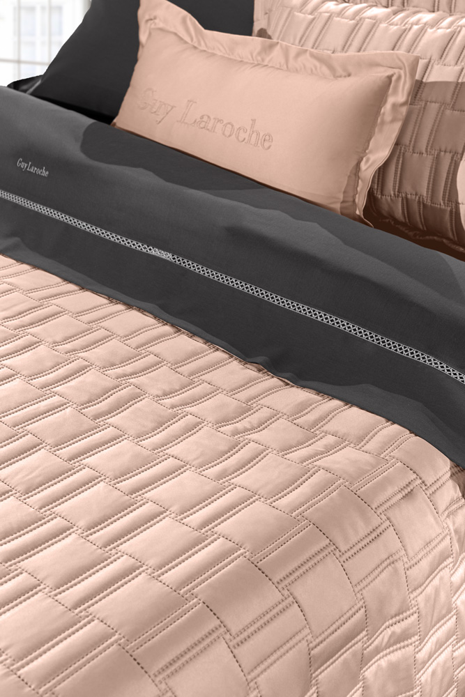 Κουβερλί Υπέρδιπλο Guy Laroche (Σετ) Brick 240x250 Old Pink