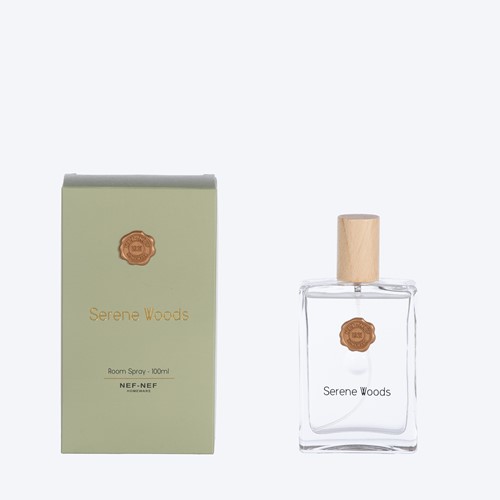 Αρωματικό Σπρεϋ Χώρου Nef-Nef Homeware Serene Wood 100ml Green