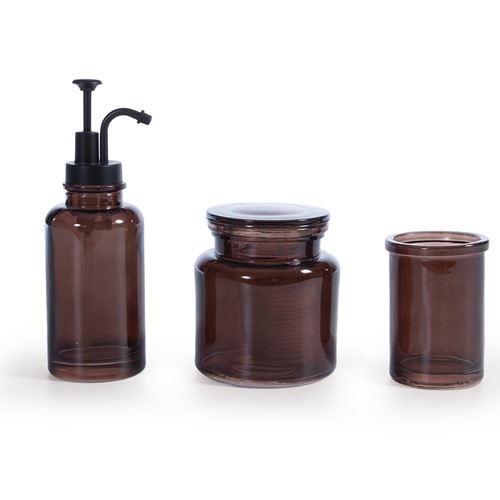 Δοχείο ΚρεμοσάπουνουNef-Nef Homeware Latte Black