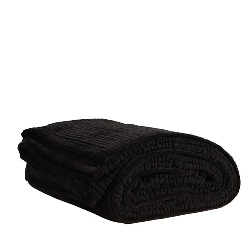 Κουβερλί Υπέρδιπλο Nef-Nef Homeware Elements -Brave 230x240 Black