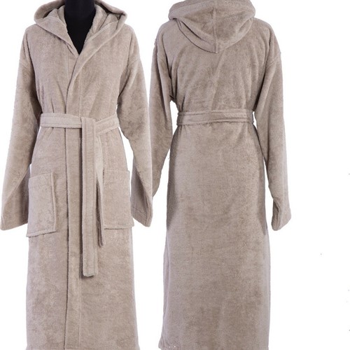 Μπουρνούζι με Κουκούλα Nef-Nef Comfort xlarge Mocca