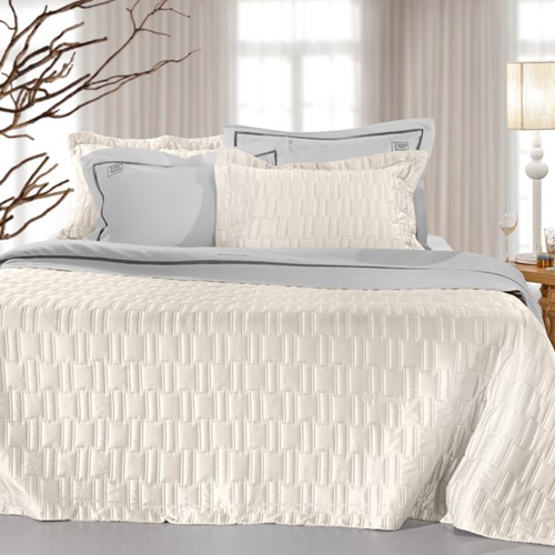 Κουβερλί Υπέρδιπλο Guy Laroche (Σετ) Brick 240x250 Ivory