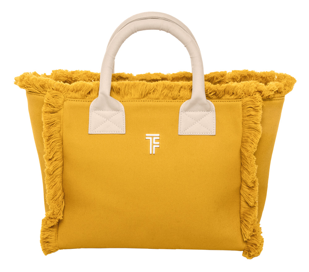 Tσάντα Xειρός Feel and Touch Caribbean Mustard/Ammos