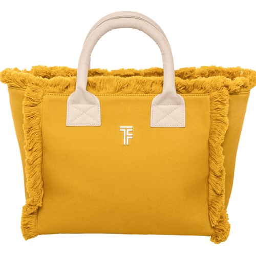 Tσάντα Xειρός Feel and Touch Caribbean Mustard/Ammos