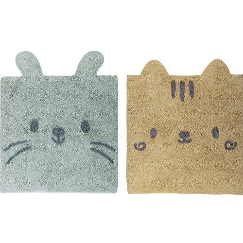 Παιδικό Χαλί Nef-Nef Hello World 125Χ100 Yellow