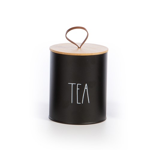 Δοχείο Για Τσαι Nef-Nef Homeware Tea Time 10.4X10.4X13 Black