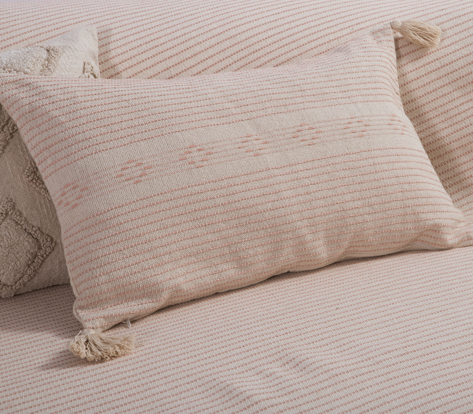 Διακοσμητικό Μαξιλάρι Nef-Nef Homeware Resan 33x55 Peach