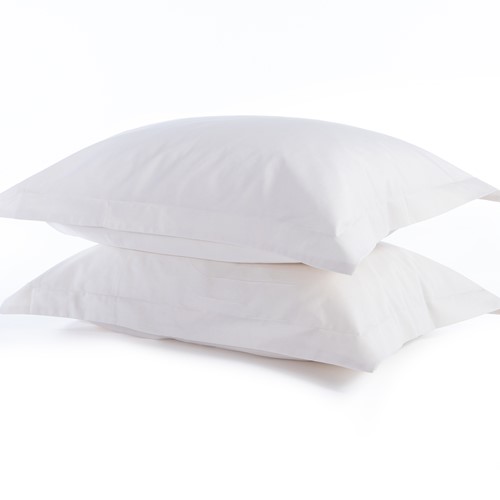 Ζεύγος Μαξιλαροθήκες Nef-Nef Homeware Elements 24 52x72 Ecru