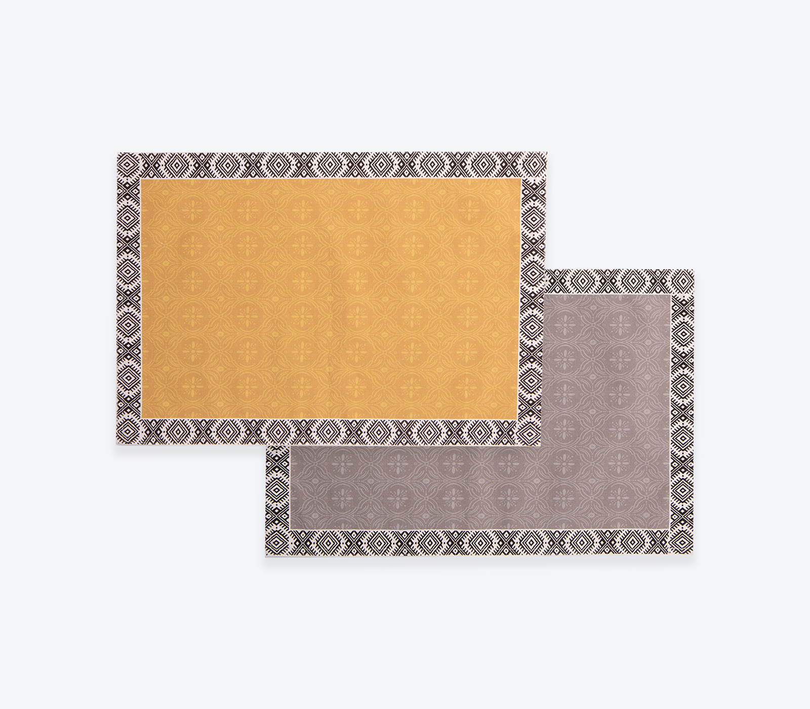 Σουπλά Nef-Nef Homeware Jeneria 33x48 Mustard/Grey