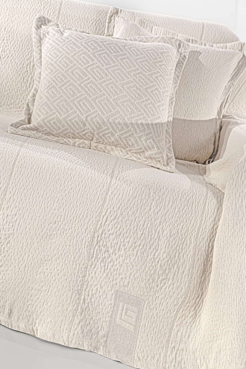 Ριχτάρι Τετραθεσίου Guy Laroche Soho Ivory 180Χ350