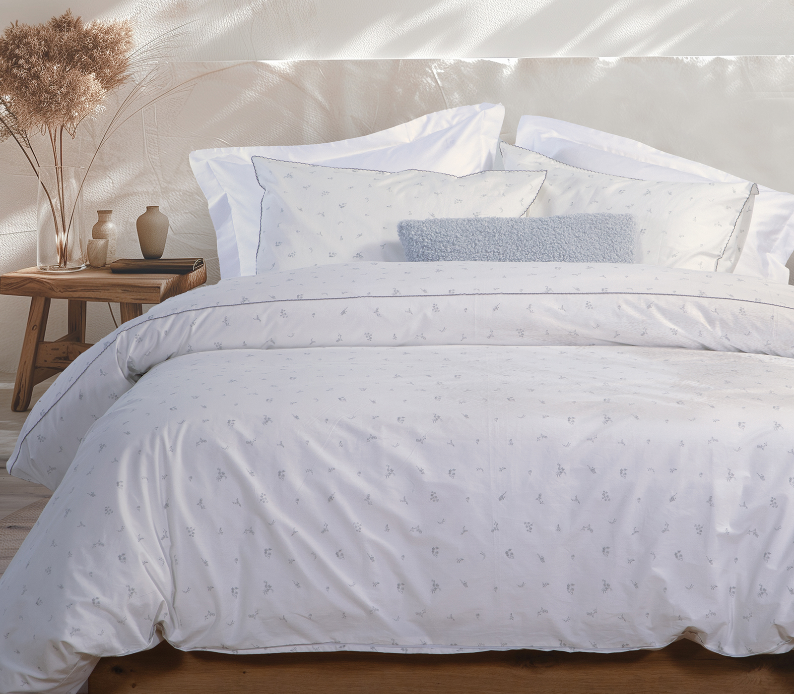  Παπλωματοθήκη Υπέρδιπλη Nef-Nef Homeware (Σετ) Perfection 240X230 White