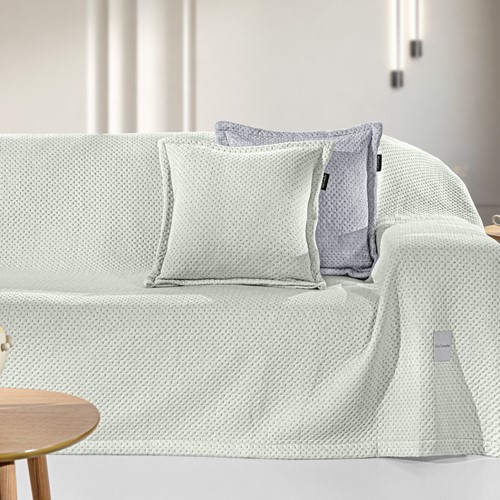 Ριχτάρι Τριθεσίου Guy Laroche Cooling Verde 170X300 + Μαξιλάρι 45X45+3