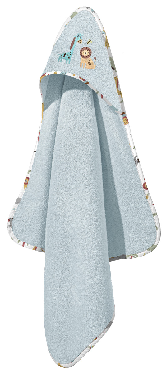 Κάπα Guy Laroche Jungle Natural-Sky 75x75+36