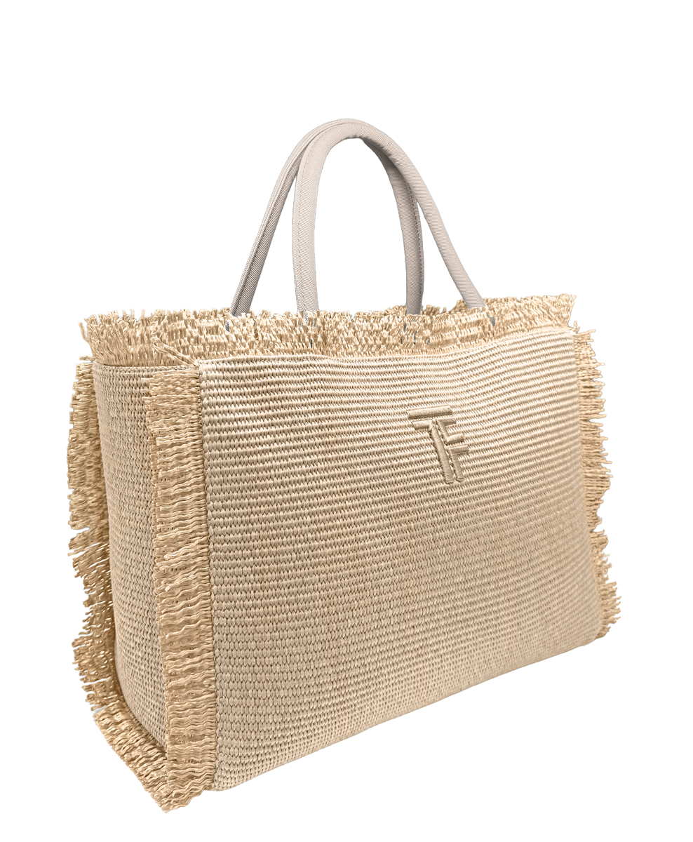 Τσάντα θαλάσσης Feel and Touch Tropical Natural