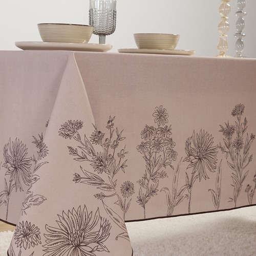 Τραπεζομάντηλο Nef-Nef Homeware Kerkynia 140x140 Brown