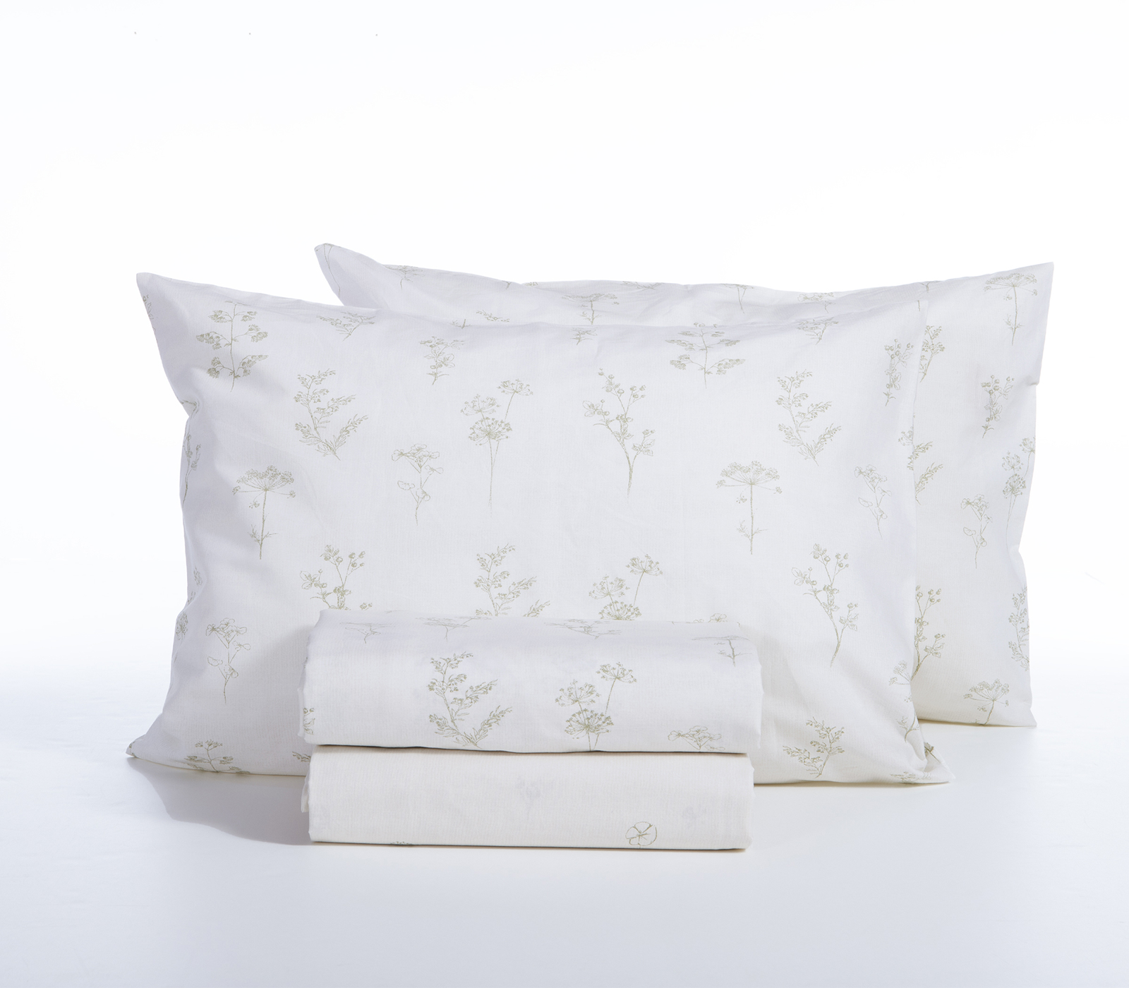 Σεντόνια Υπερδιπλα Nef-Nef Homeware (Σετ)  Claris 240Χ270 Ecru