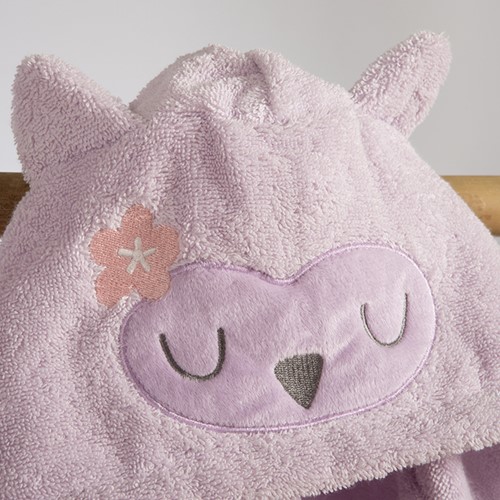 Βρεφικό Μπουρνούζι Nef-Nef Homeware Best Friends Levander 04