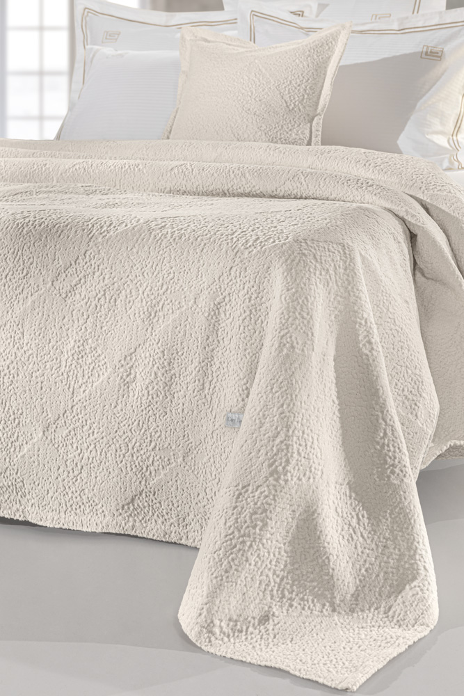 Κουβέρτα King Size Guy Laroche Portobello 260X250 Ecru