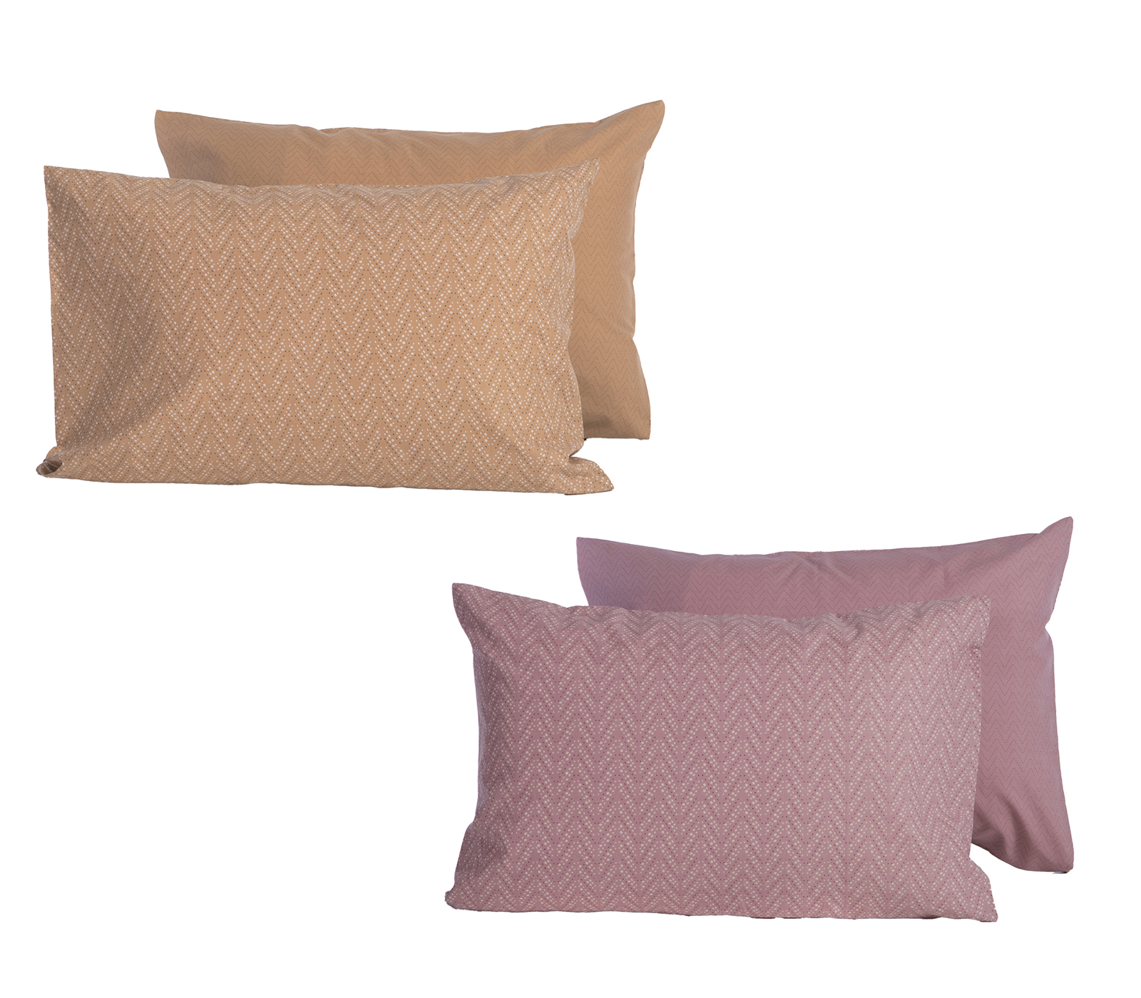 Μαξιλαροθήκη Nef -Nef Homeware Suspen 52x72 Mauve