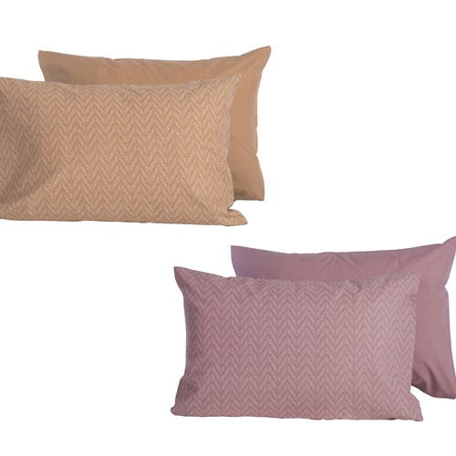 Μαξιλαροθήκη Nef -Nef Homeware Suspen 52x72 Mauve