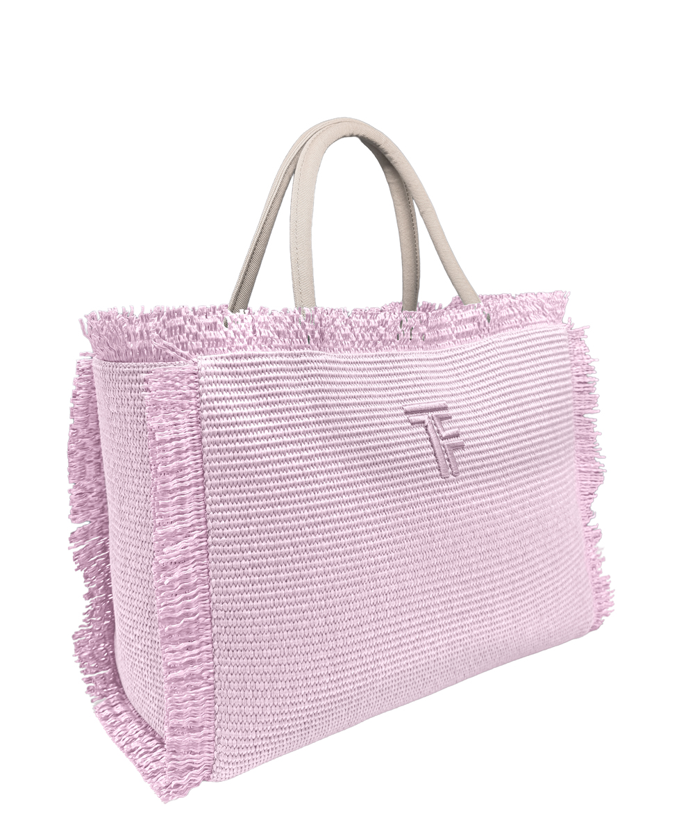 Τσάντα Θαλάσσης Feel and Touch Τropical Pinky