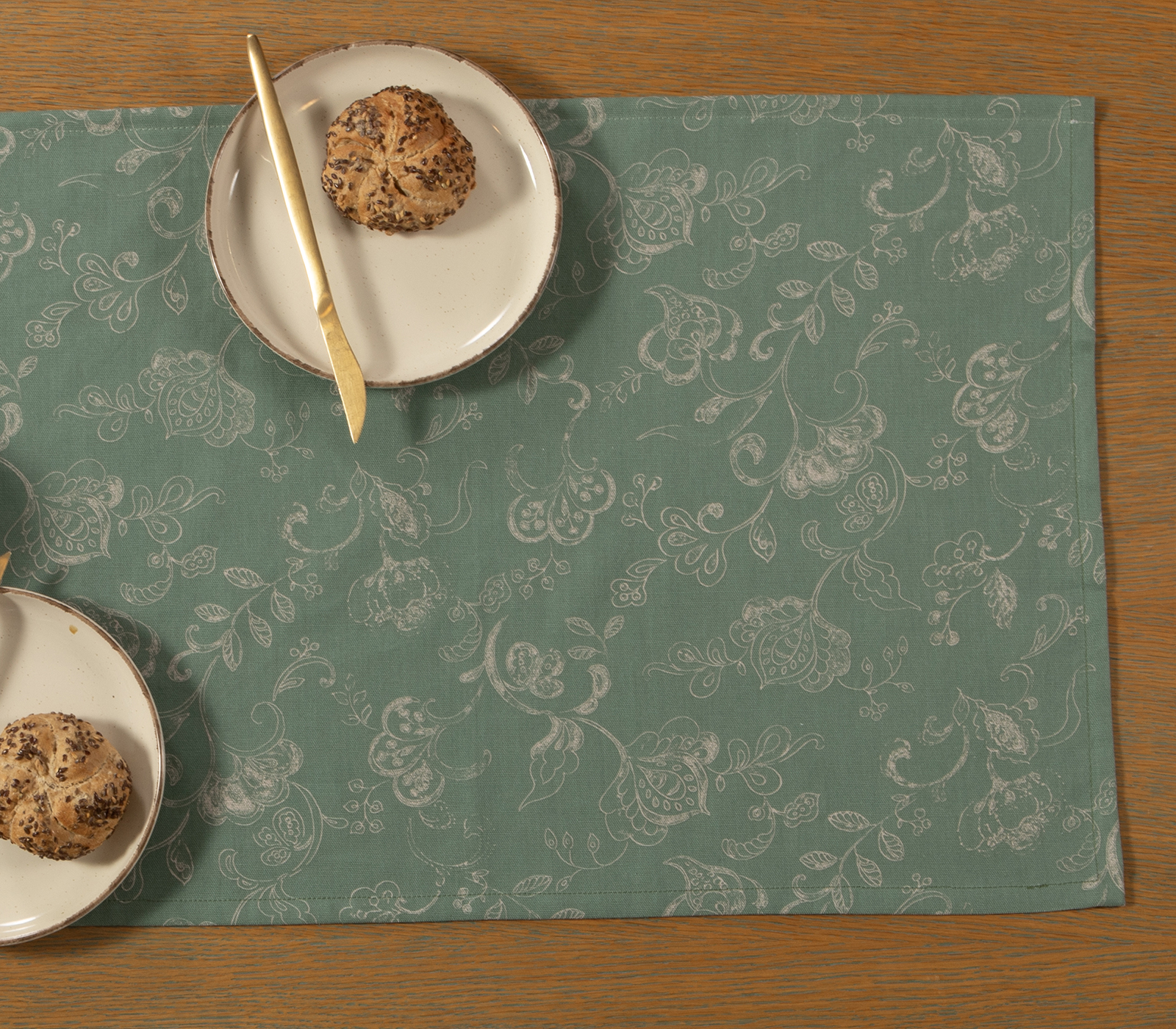 Τραβέρσα Nef-Nef Homeware Carena 45x140 Green 