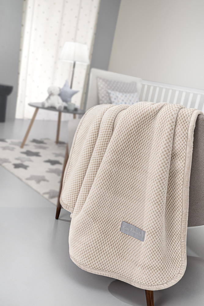 Κουβέρτα Κούνιας Guy Laroche Cheval 110x140 Perla