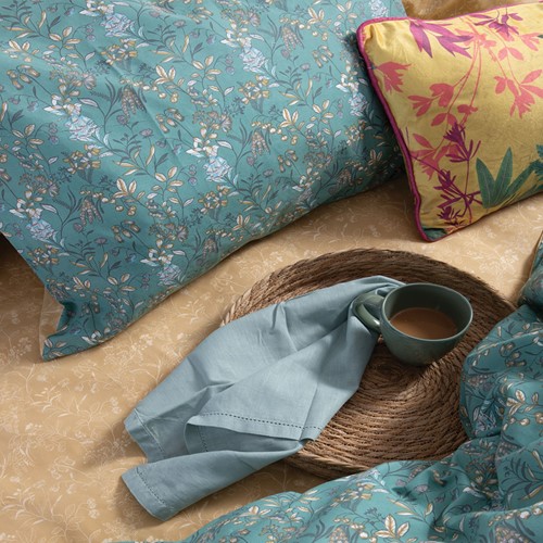Παπλωματοθήκη μονή Nef-Nef Homeware (Σετ) Odete 170X240 Green