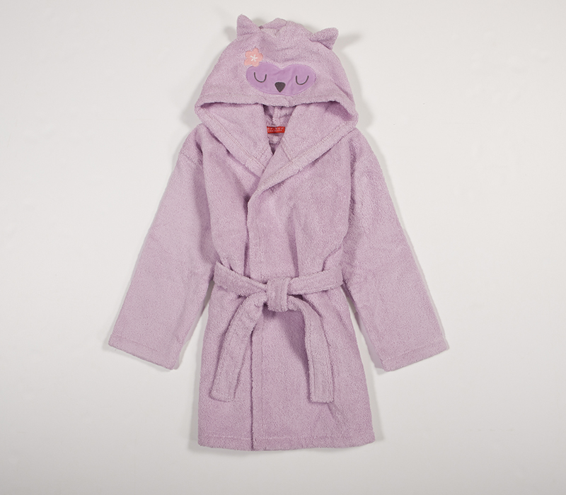 Βρεφικό Μπουρνούζι Nef-Nef Homeware Best Friends Levander 04