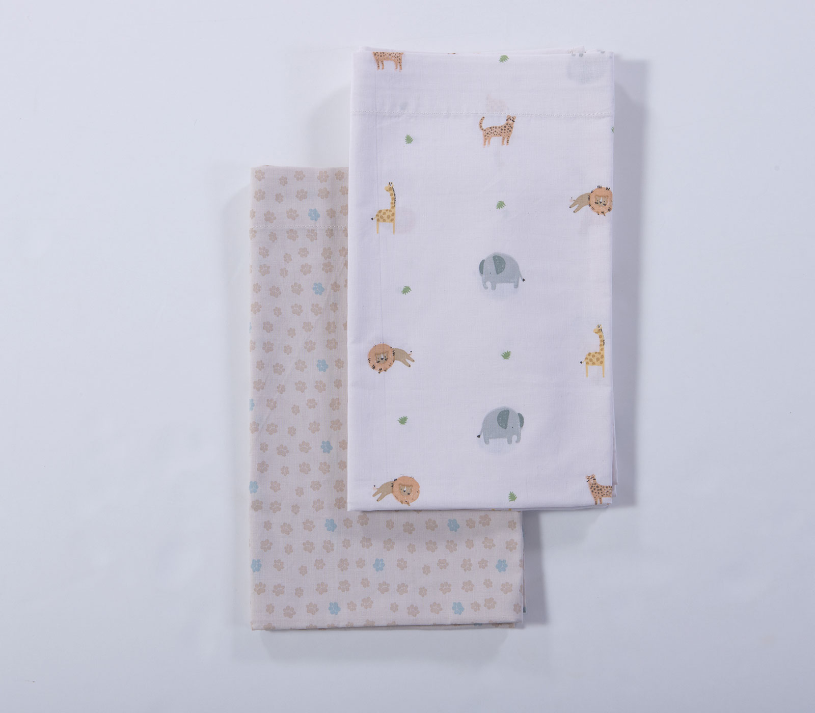 Βρεφικά Σεντόνια Λίκνου Nef-Nef Homeware (2ΤΜΧ) Jungle In Motion Aqua