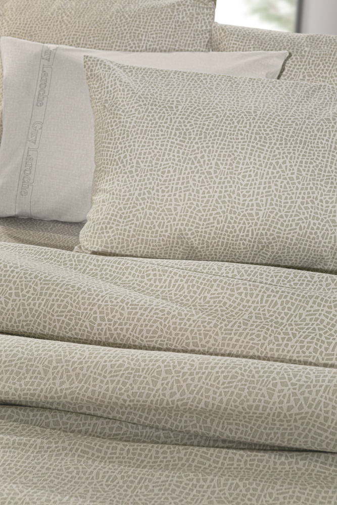 Σεντόνια Υπέρδιπλα Guy Laroche (Σετ) Φανέλα Mira Cement 240X265 