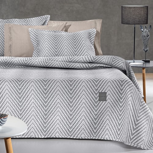 Κουβερλί Ημίδιπλο Guy Laroche (Σετ) Vera Smoke 180X240