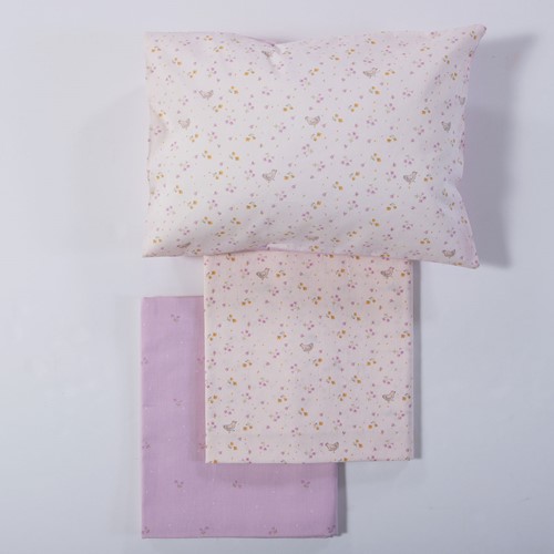 Βρεφικά Σεντόνια Kούνιας Nef-Nef Homeware (3ΤΜΧ) Cute & Sweet Ecru