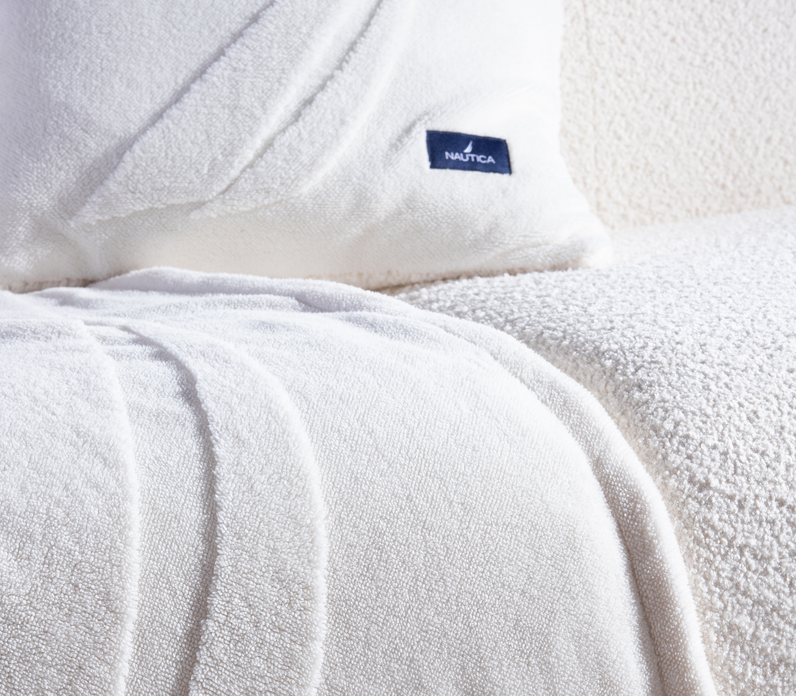 Διακοσμητικό Ριχτάρι Πολυθρόνας Nef-Nef Homeware Nau Coast 130X180 Ecru