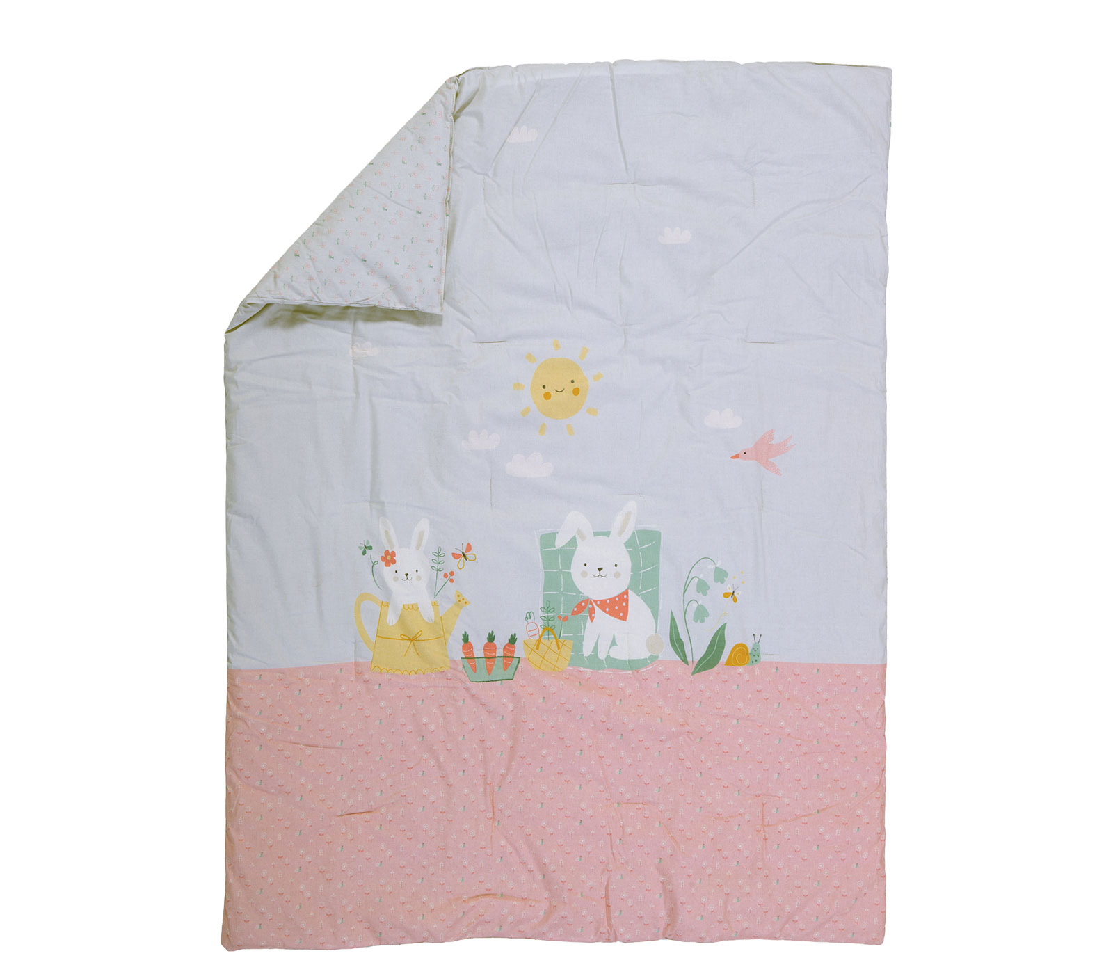 Βρεφικό Κουβερλί Nef-Nef Homeware Pic Nic Together 110x140 Aqua 